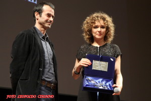 Premiazione dell'attrice Valeria Golino 